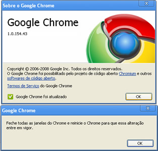 Finalização da Instalação do Google Chrome 2